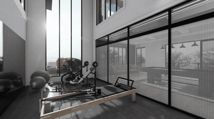 Quel est le coût total moyen d'une salle de sport à domicile ?