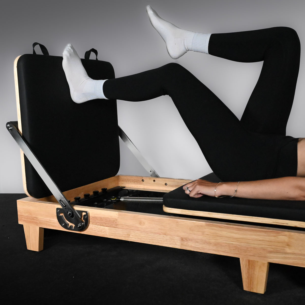 Reformer de Pilates GymSets Studio Oak