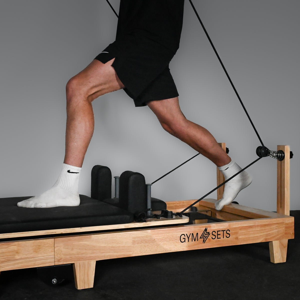 Reformer de Pilates GymSets Studio Oak