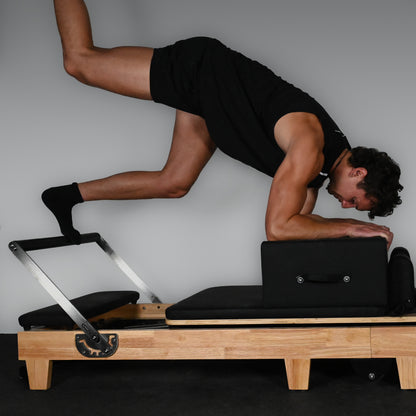 Reformer de Pilates GymSets Studio Oak