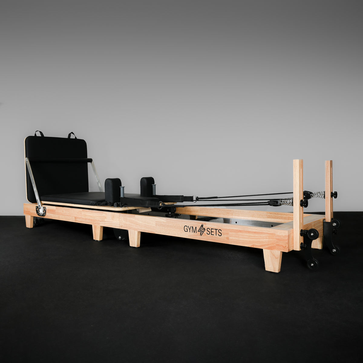 Reformer de Pilates GymSets Studio Oak