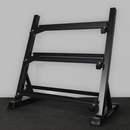 Support de rangement pour haltères à 3 niveaux