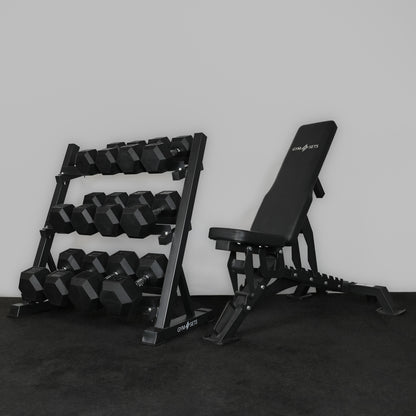 Banc de musculation commercial à trois pieds GYMSETS