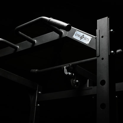 Cage de musculation GymSets P100 avec poulie intégrée