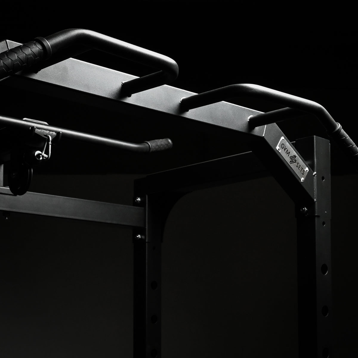 Cage de musculation GymSets P100 avec poulie intégrée
