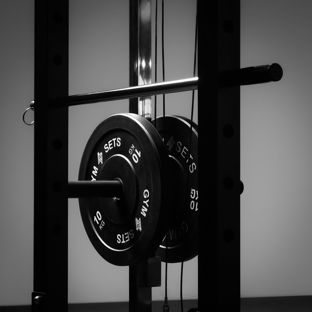 Cage de musculation GymSets P100 avec poulie intégrée