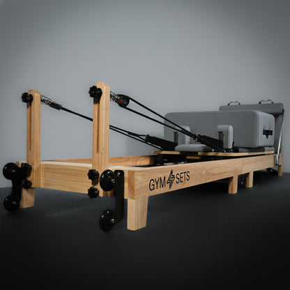 Reformer de Pilates GymSets Studio Oak