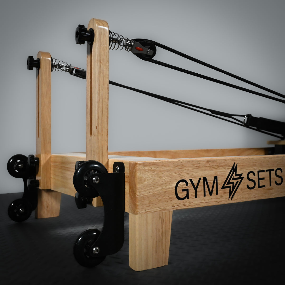 Reformer de Pilates GymSets Studio Oak