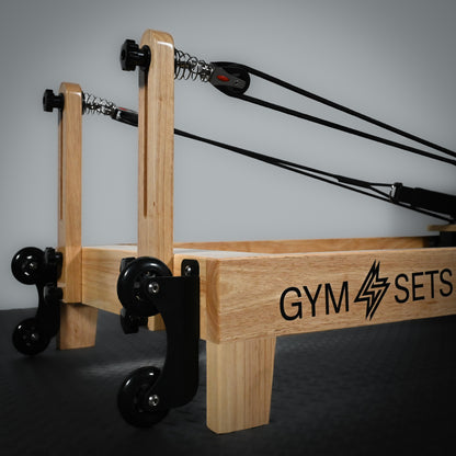 Reformer de Pilates GymSets Studio Oak