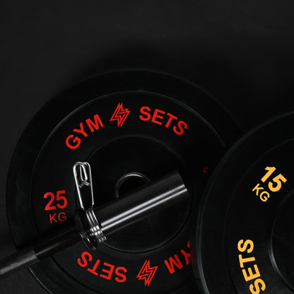 Disques de musculation olympiques colorés