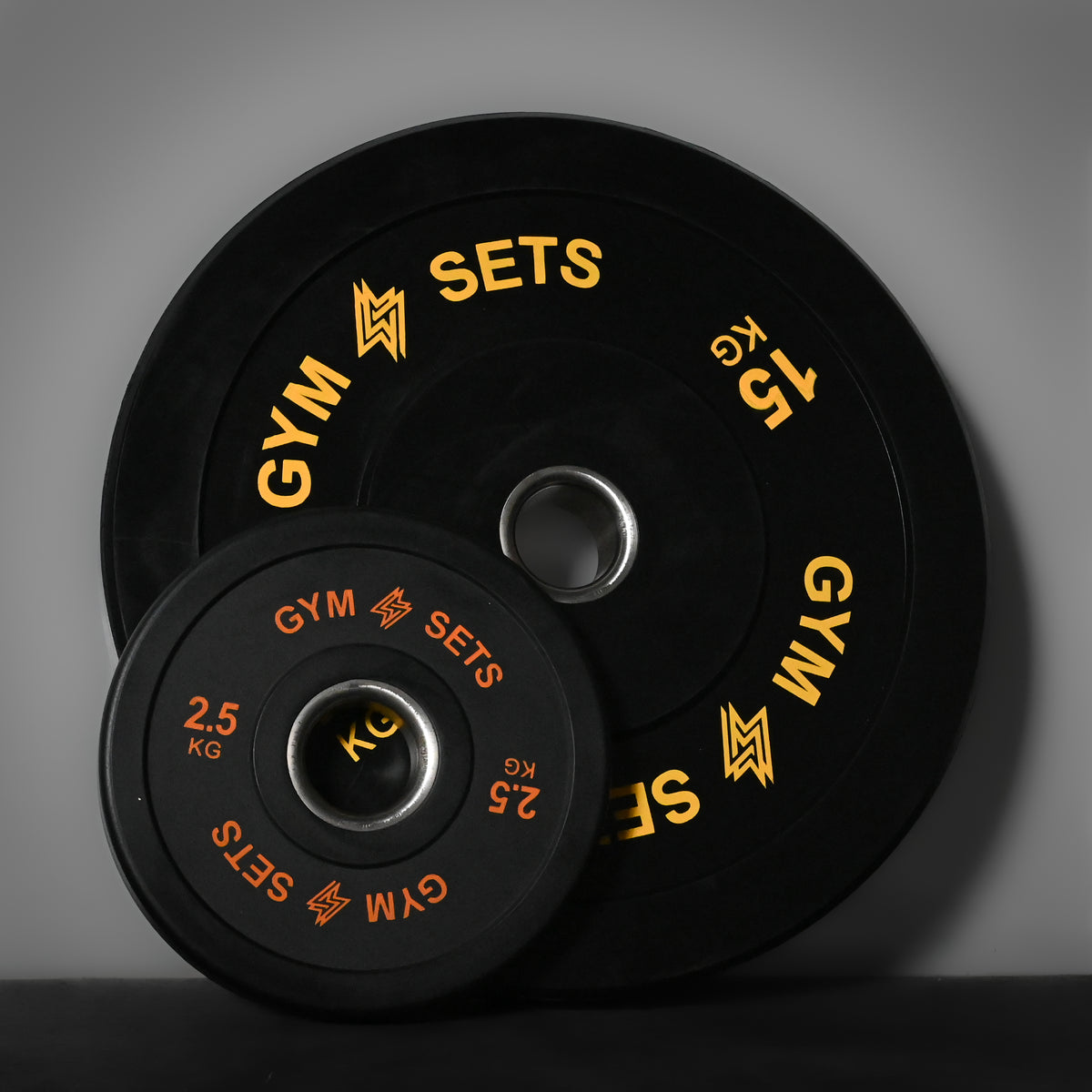Disques de musculation olympiques colorés