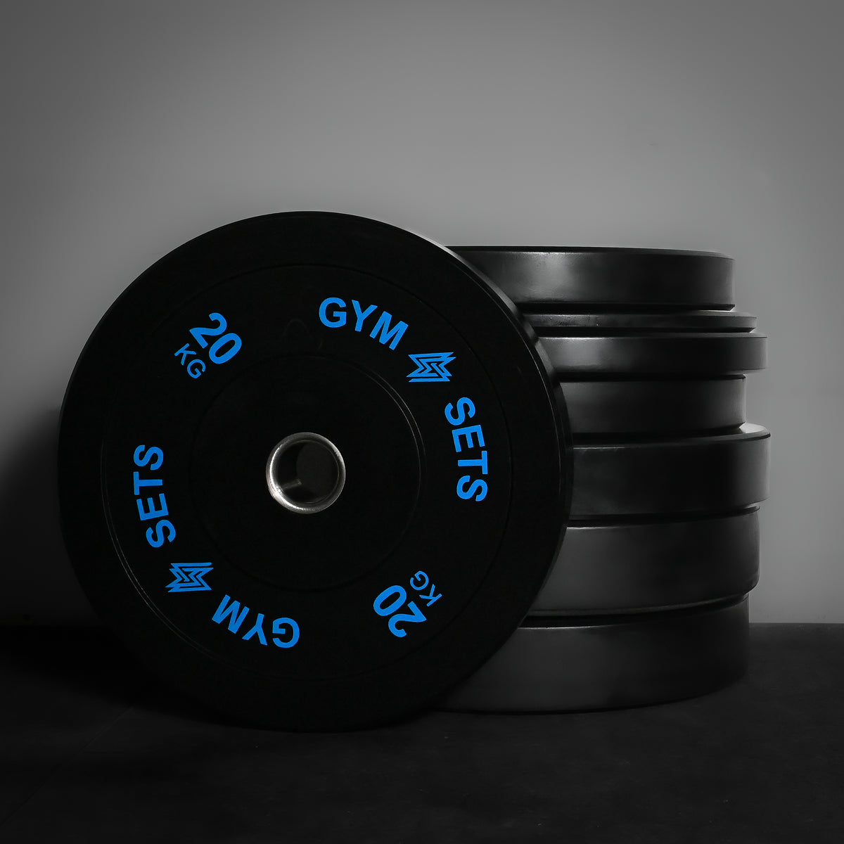 Disques de musculation olympiques colorés