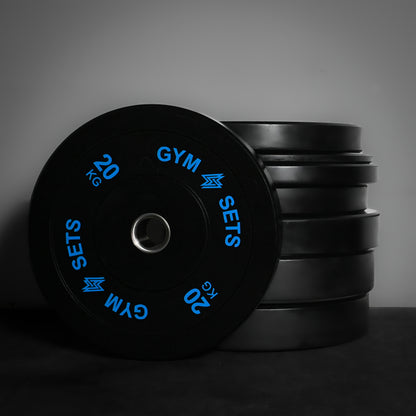 Disques de musculation olympiques colorés