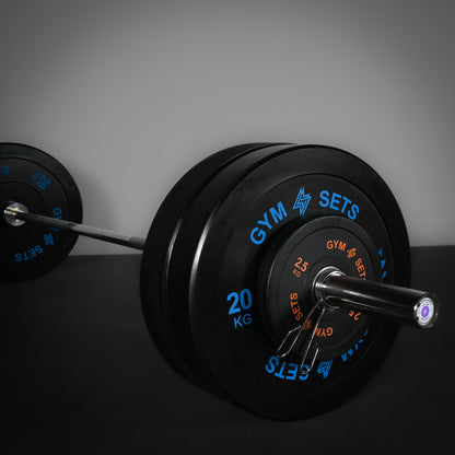 Disques de musculation olympiques colorés