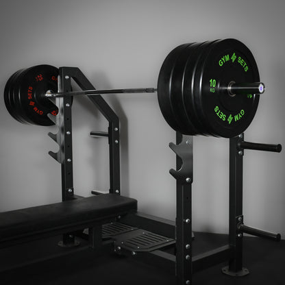 Disques de musculation olympiques colorés