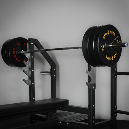 Disques de musculation olympiques colorés