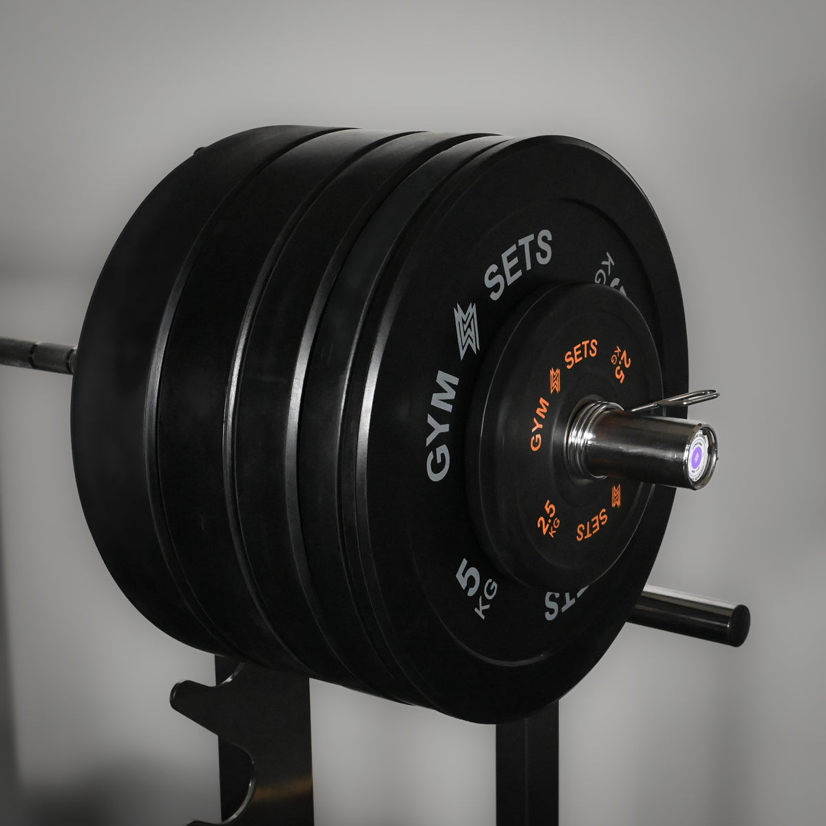 Disques de musculation olympiques colorés