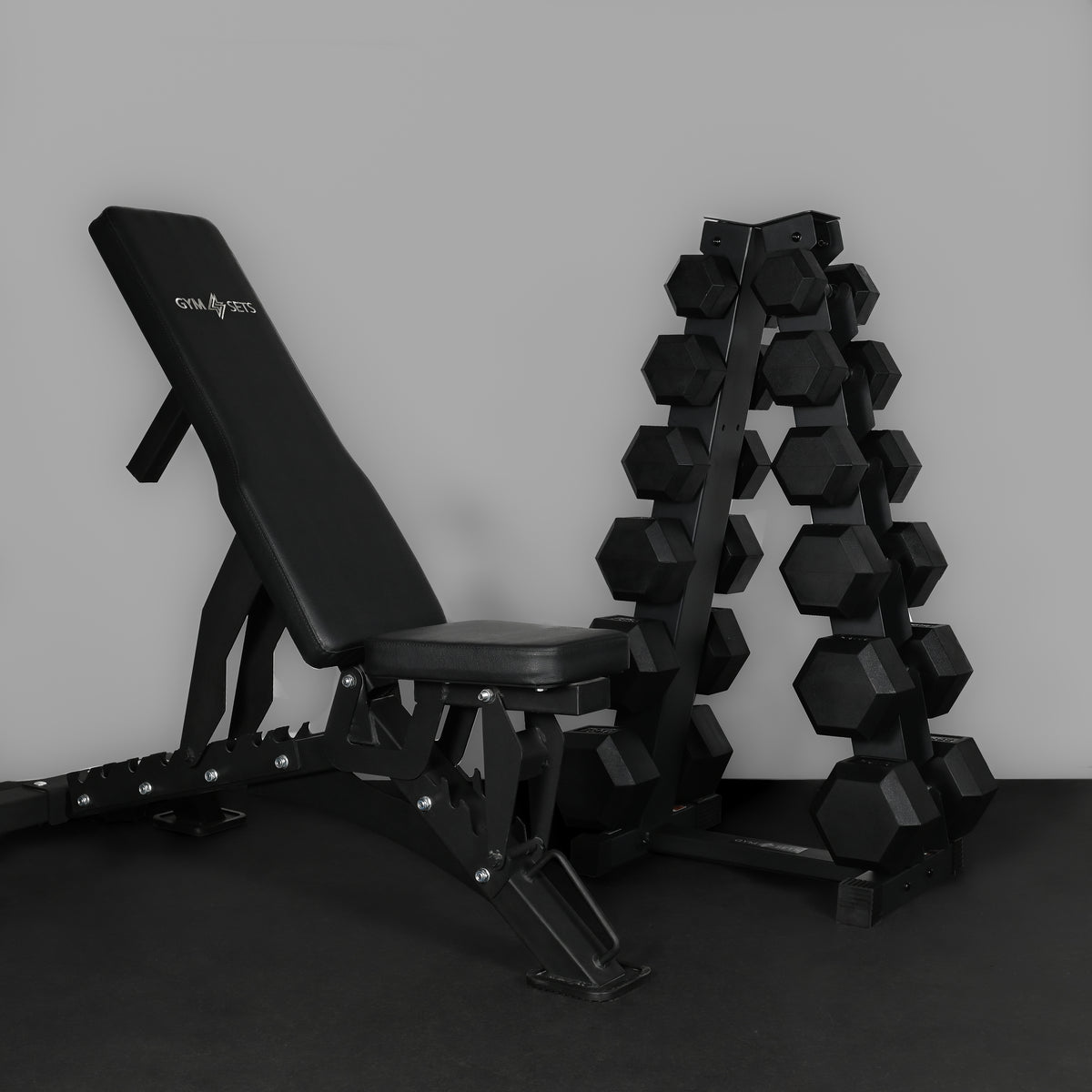 Banc de musculation commercial à trois pieds GYMSETS
