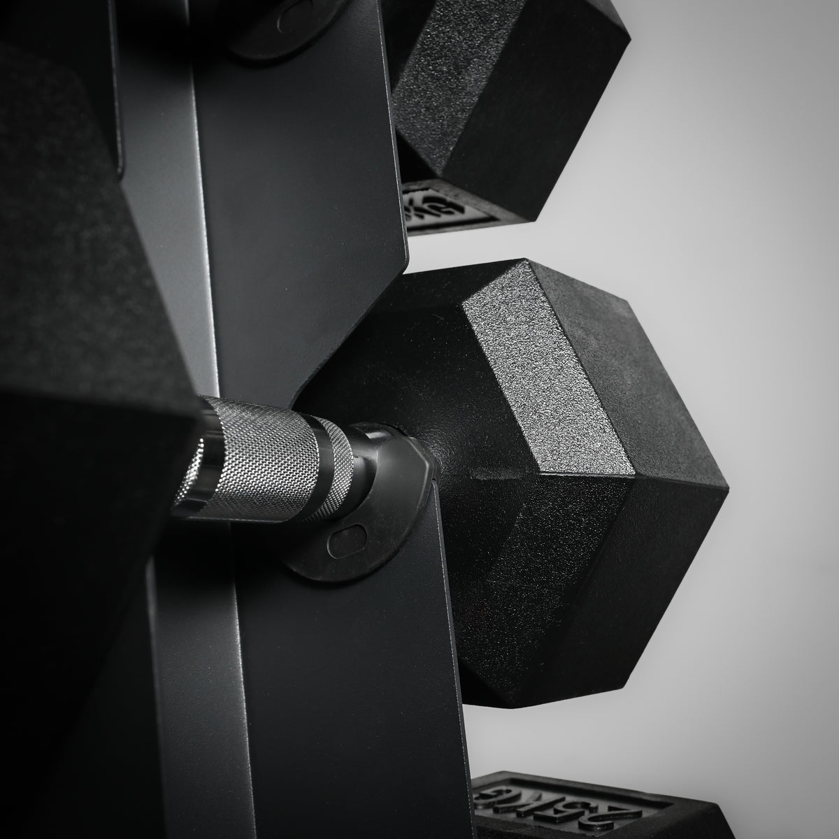Support de rangement pour haltères hexagonaux à 5 et 6 niveaux