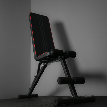 GymSets Heavy-Duty Adjustable Weight Bench – Sturdy Foldable Gym