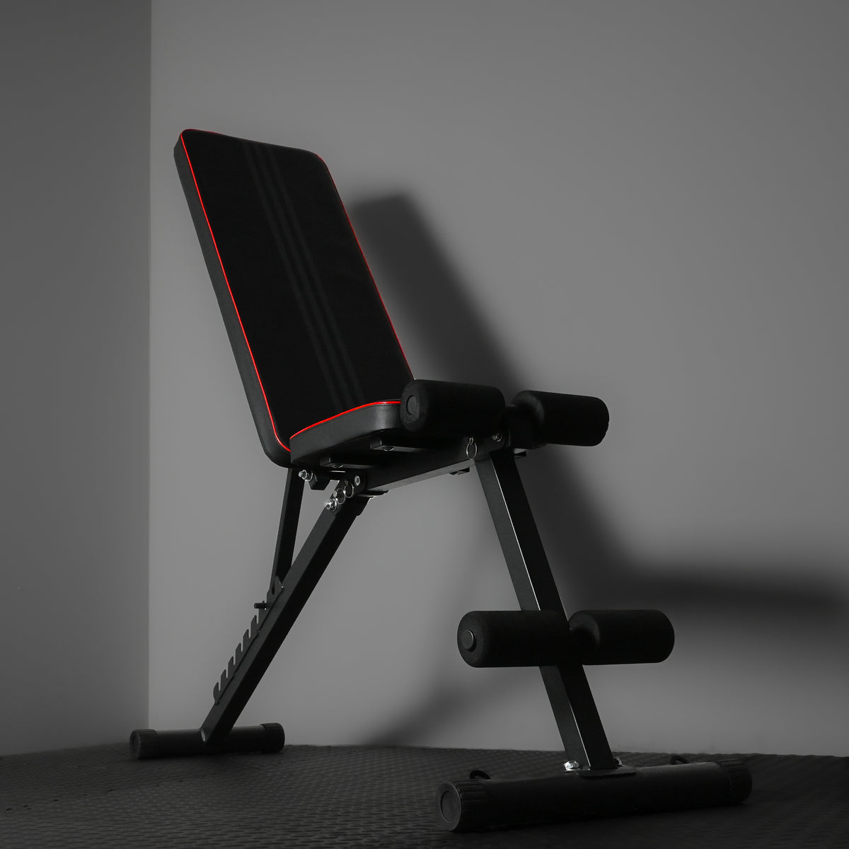 GymSets Heavy-Duty Adjustable Weight Bench – Sturdy Foldable Gym