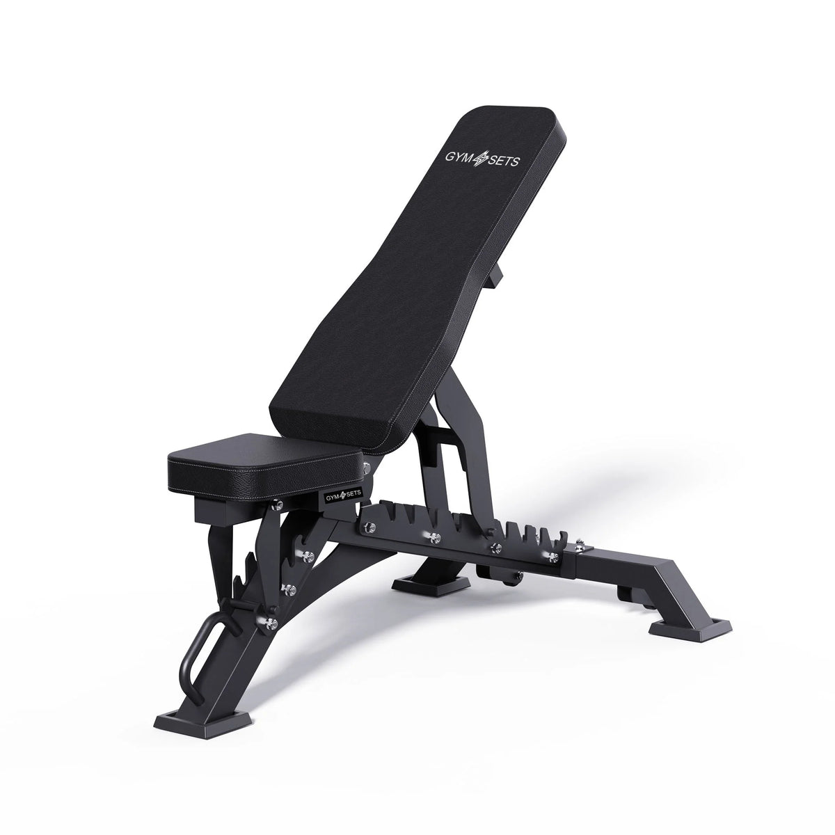 Heavy Duty Adjustable Gym Bench: Commercial Exercise Workout Equipment