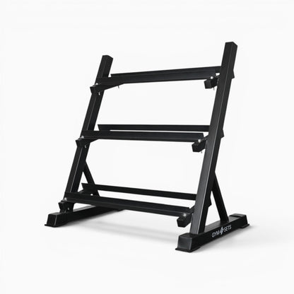 Support de rangement pour haltères à 3 niveaux