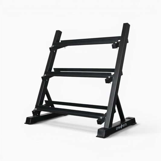 Support de rangement pour haltères à 3 niveaux