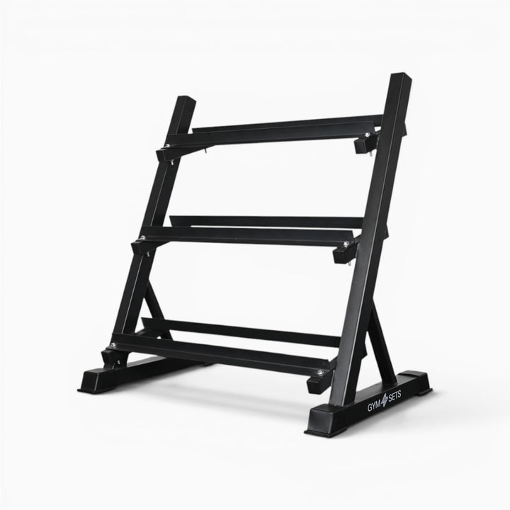 Support de rangement pour haltères à 3 niveaux
