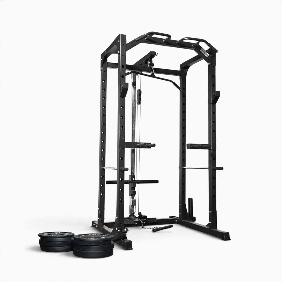 Cage de musculation GymSets P100 avec poulie intégrée