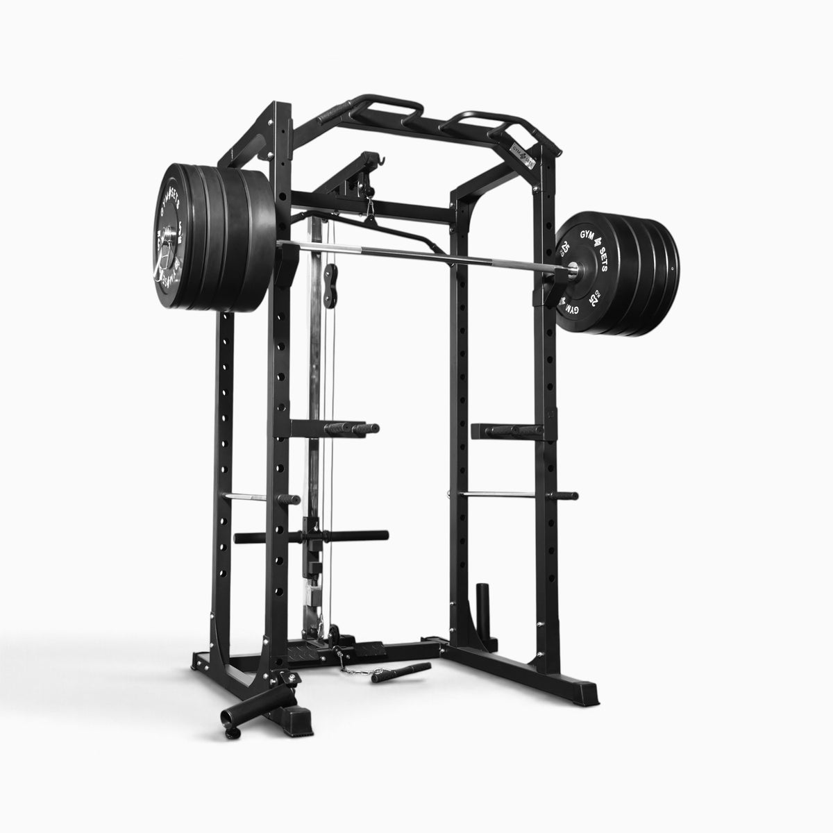 Cage de musculation GymSets P100 avec poulie intégrée