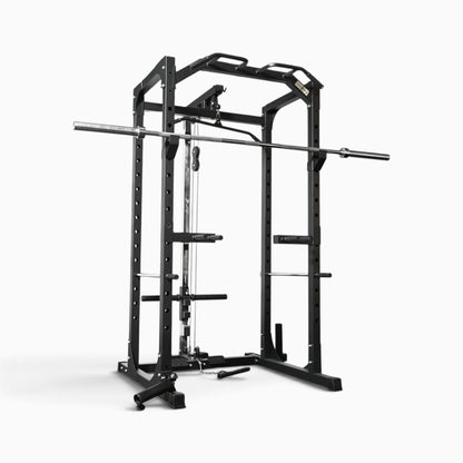 Cage de musculation GymSets P100 avec poulie intégrée