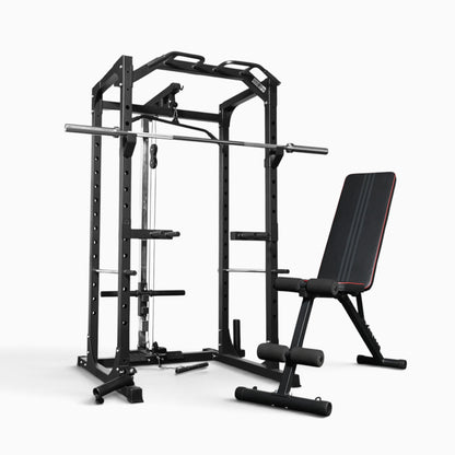 Cage de musculation GymSets P100 avec poulie intégrée
