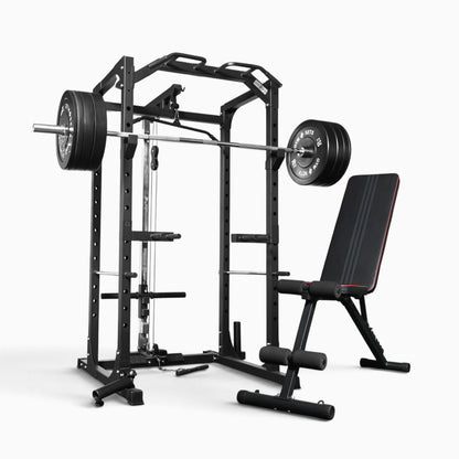 Cage de musculation GymSets P100 avec poulie intégrée