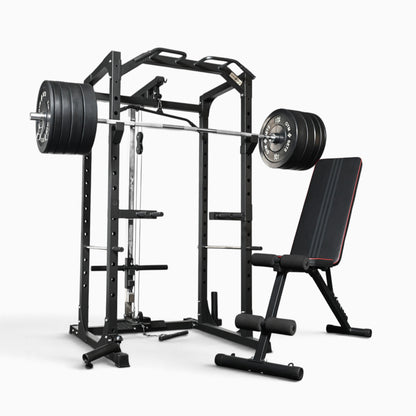 Cage de musculation GymSets P100 avec poulie intégrée