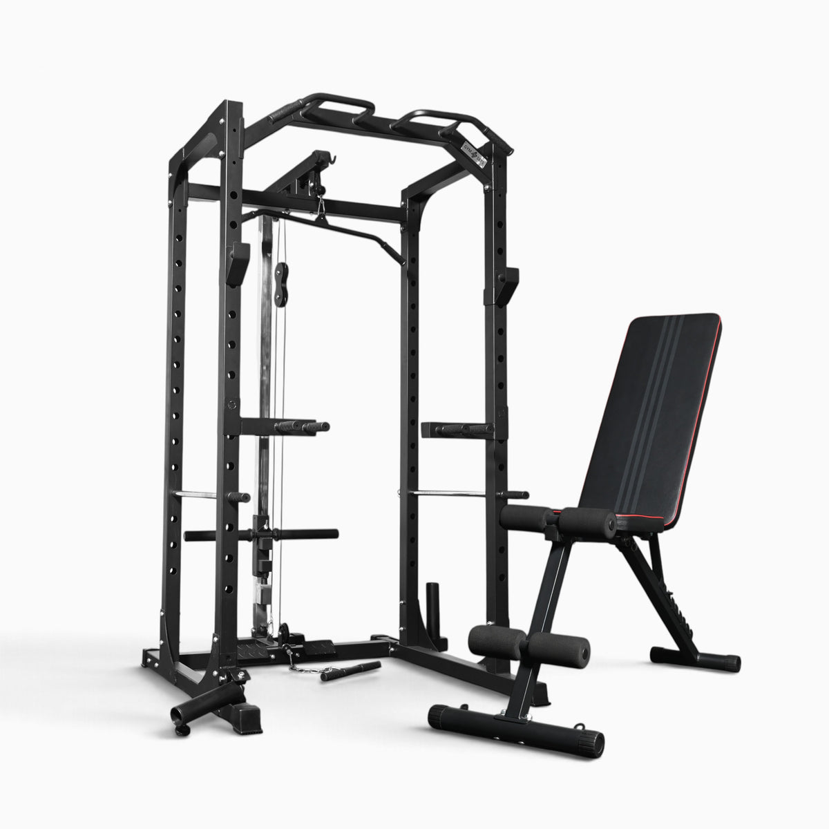 Cage de musculation GymSets P100 avec poulie intégrée