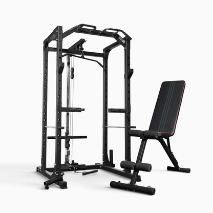 Cage de musculation GymSets P100 avec poulie intégrée