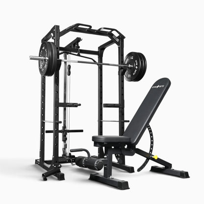 Cage de musculation GymSets P100 avec poulie intégrée