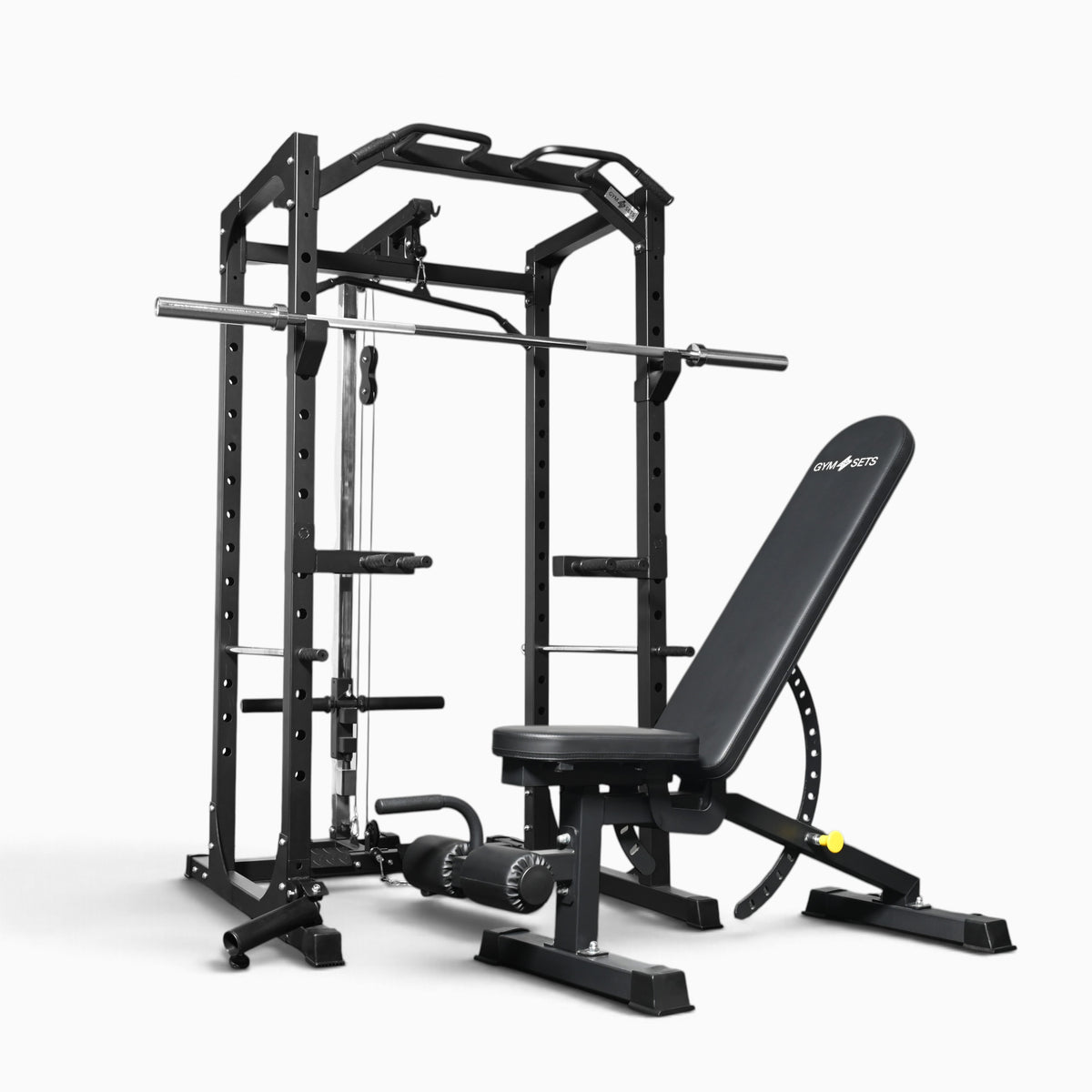 Cage de musculation GymSets P100 avec poulie intégrée