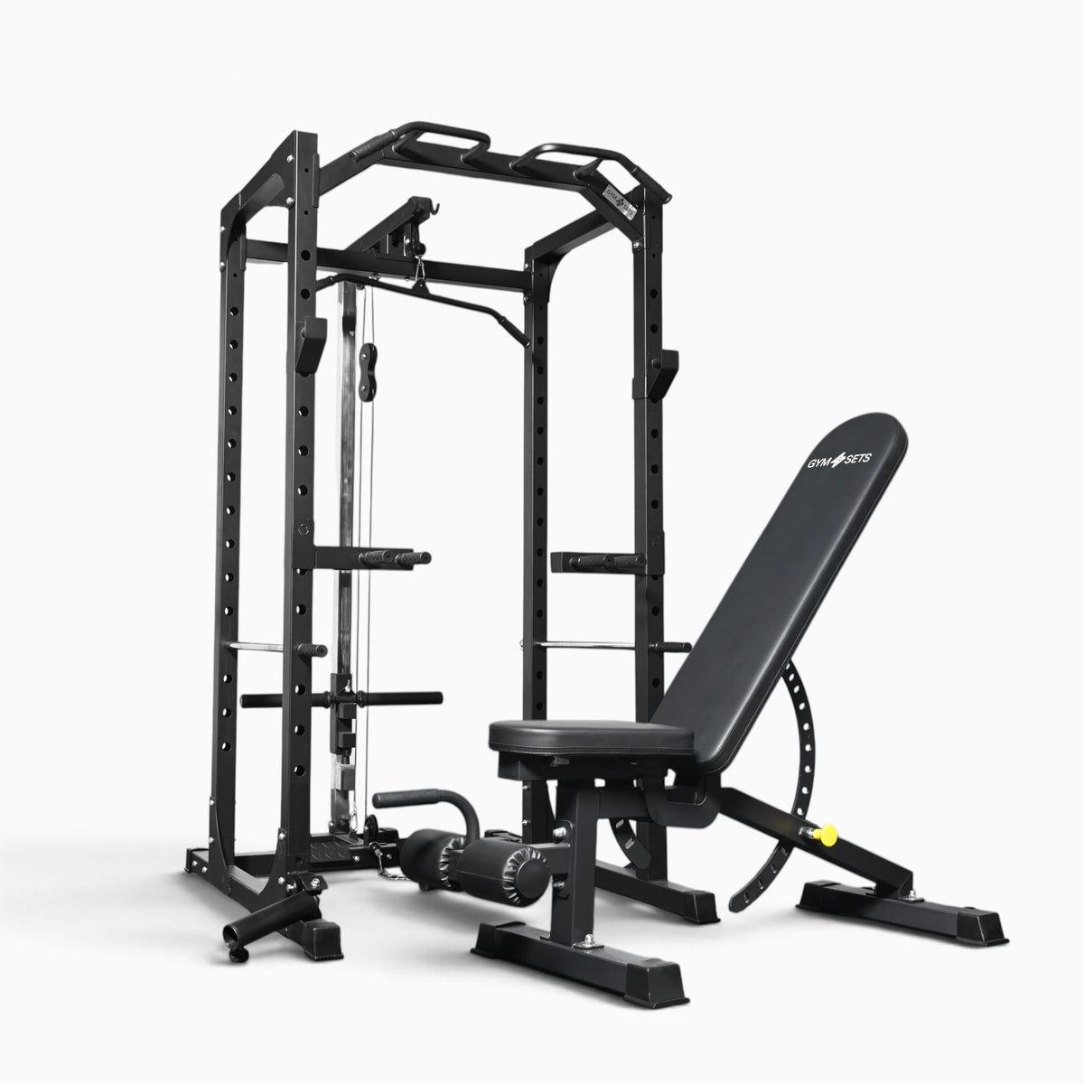 Cage de musculation GymSets P100 avec poulie intégrée