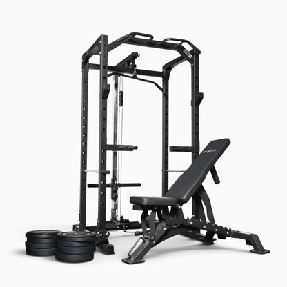 Cage de musculation GymSets P100 avec poulie intégrée