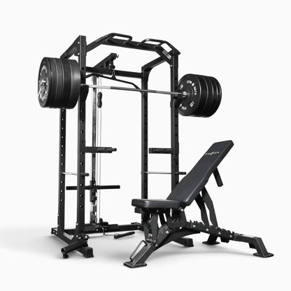 Cage de musculation GymSets P100 avec poulie intégrée