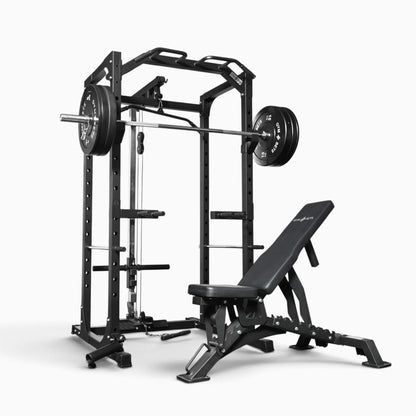 Cage de musculation GymSets P100 avec poulie intégrée