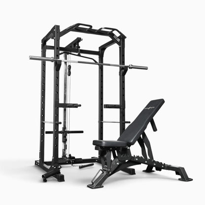 Cage de musculation GymSets P100 avec poulie intégrée