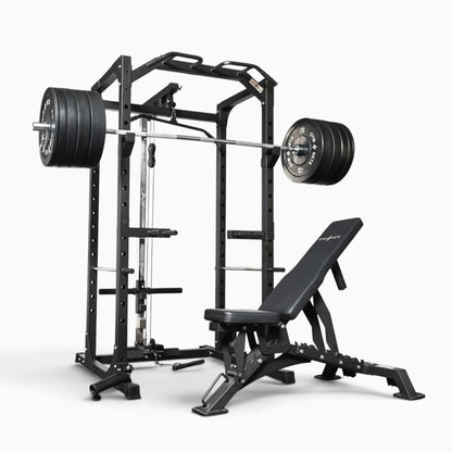Cage de musculation GymSets P100 avec poulie intégrée