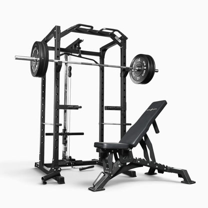 Cage de musculation GymSets P100 avec poulie intégrée