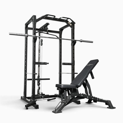 Cage de musculation GymSets P100 avec poulie intégrée