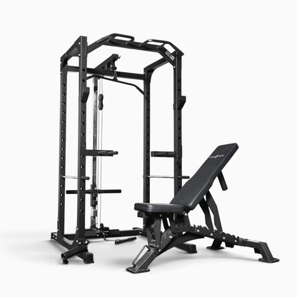 Cage de musculation GymSets P100 avec poulie intégrée