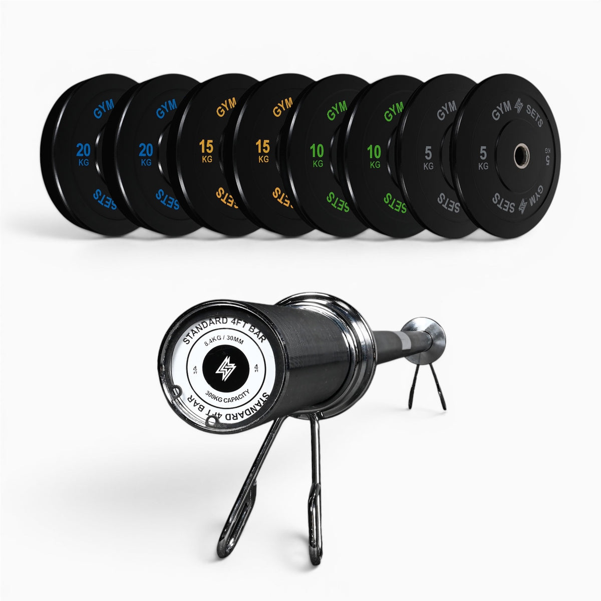 Disques Bumper Olympiques Colorés