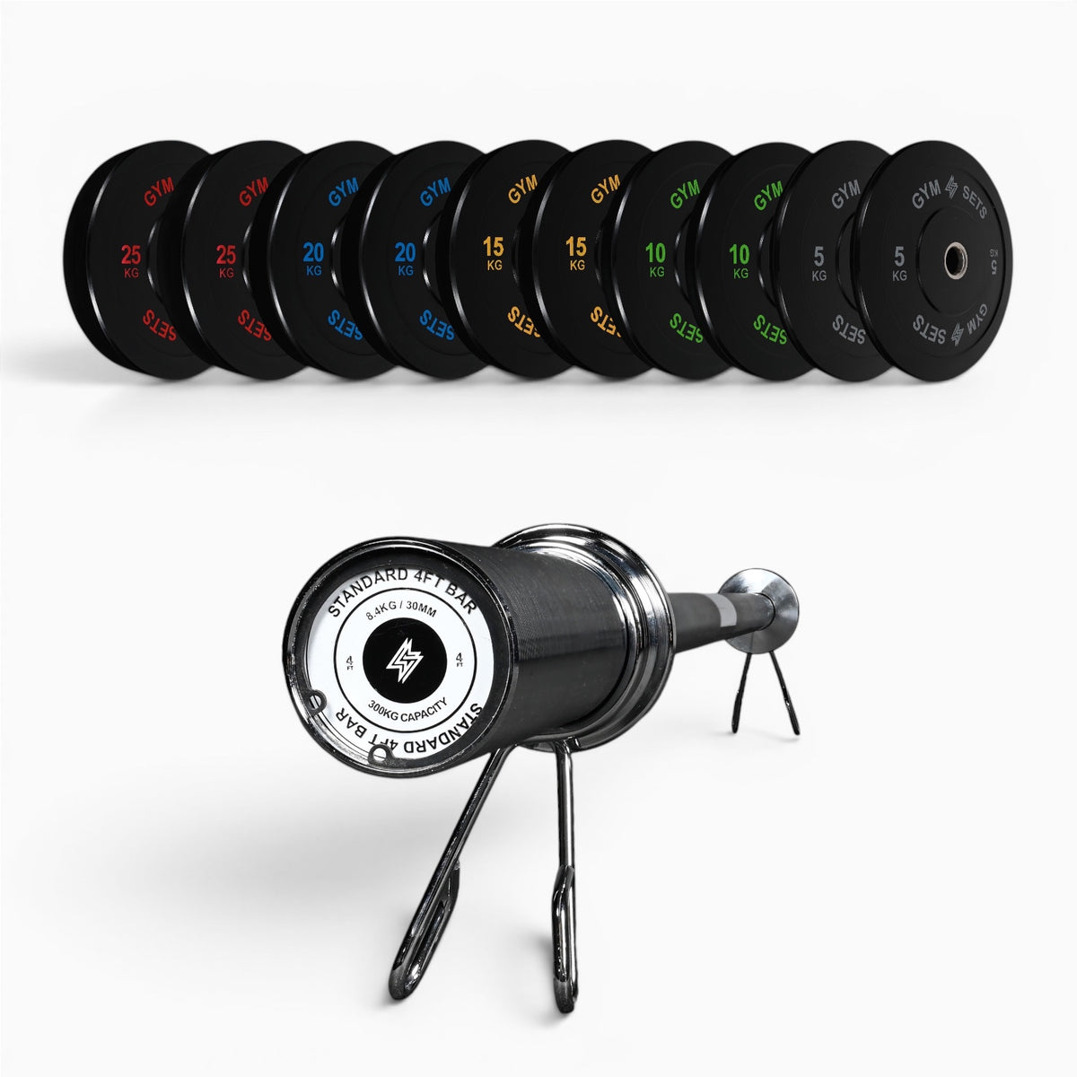 Disques Bumper Olympiques Colorés